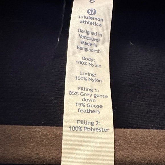 Lululemon Athletica Navy Blue Down Puffer Vest - Picture 4 of 4